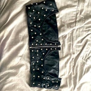 Cute black corset with diamonds. Brand new! Super cute!